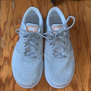 nike gold and grey BRAND NEW sneakers